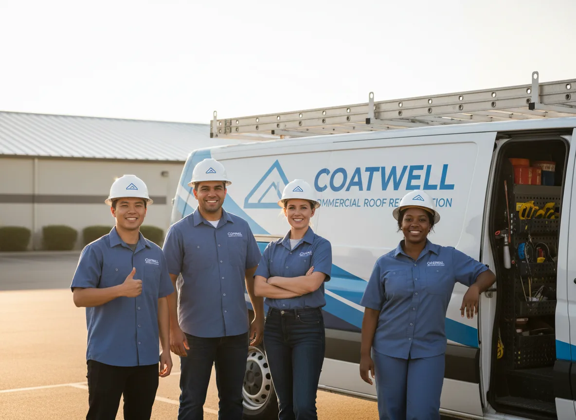 Commercial roof coating company in Devol, OK